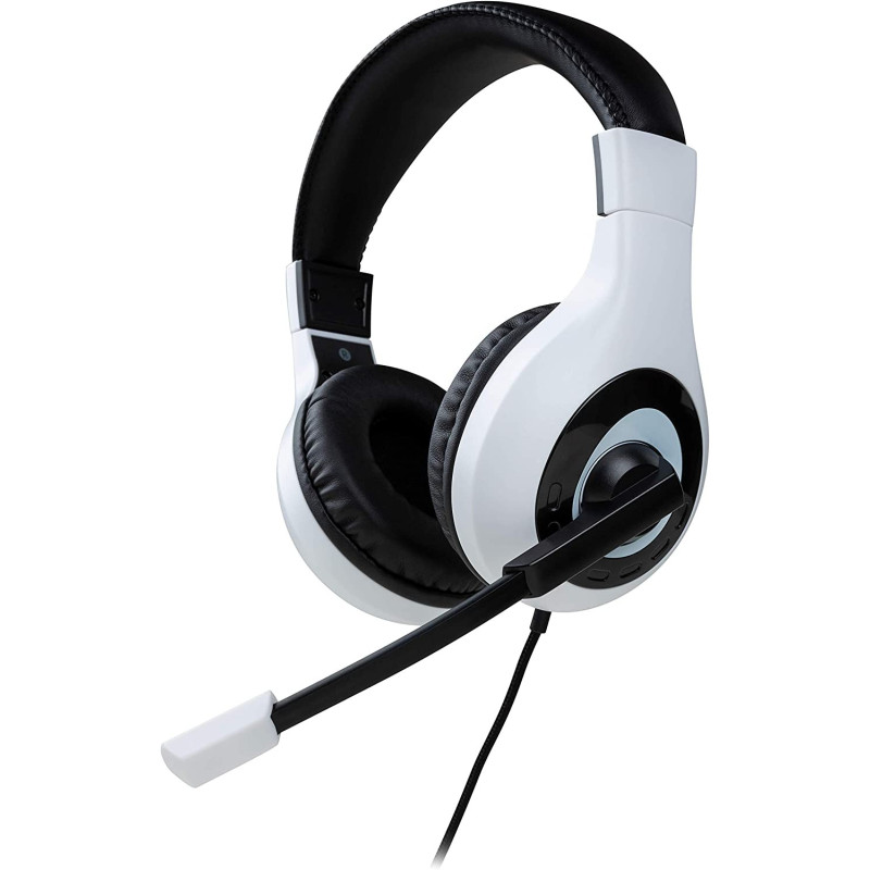 Nacon - Auriculares Gaming co fio para PS5 e PS4 - Cor Branca