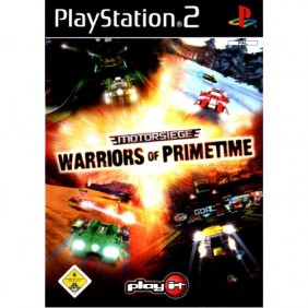 JOGO PS2 MOTORSIEGE WARRIORS OF PRIMETIME - USADO