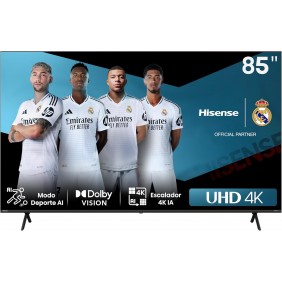 TV Hisense 85" 85A6N LED UHD SMart TV 4K HDR10+