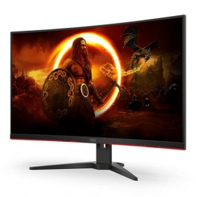 Monitor Curvo AOC C32G2ZE/BK - 31.5", Full HD, 240Hz, 0.5ms, FreeSync Premium