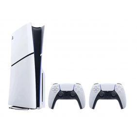 Sony PlayStation 5 (PS5) Slim Standard Edition 1TB SSD + 2 Comando Dualsense